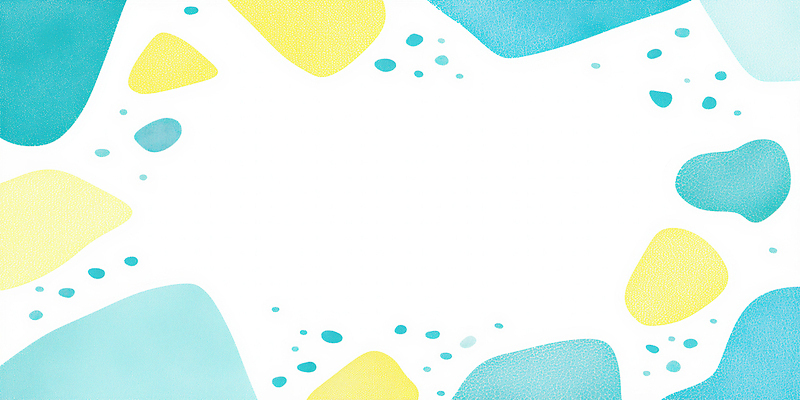 JPG 모양 디자인 예술 백그라운드 패턴 일러스트 추상 수채화 프레임 그래픽 장식 파란색 노란색 디지털 물감 공간 표현 오브젝트 창의성 비어있는 국내일러스트 AI일러스트 AI콘텐츠 컬러 무늬 미술도구 파일형식