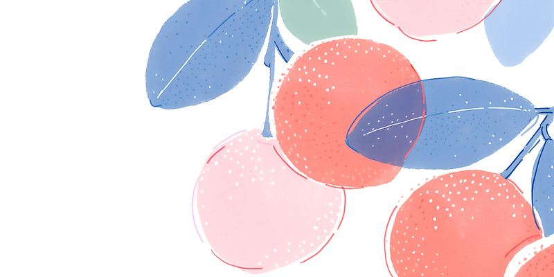 JPG 식물 디자인 예술 선 분홍색 백그라운드 잎 과일 일러스트 자연 수채화 빨간색 원형 과일나무 그림 채색 국내일러스트 AI일러스트 AI콘텐츠 도형 나무 컬러 미술 생태계 파일형식