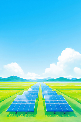 JPG 농업 일러스트 자연 기술 풍경 초원 농작물 농장 환경 에너지 발전 그린에너지 친환경 태양에너지 집열판 패널 설치 국내일러스트 AI일러스트 AI콘텐츠 산업 컨셉 생태계 파일형식