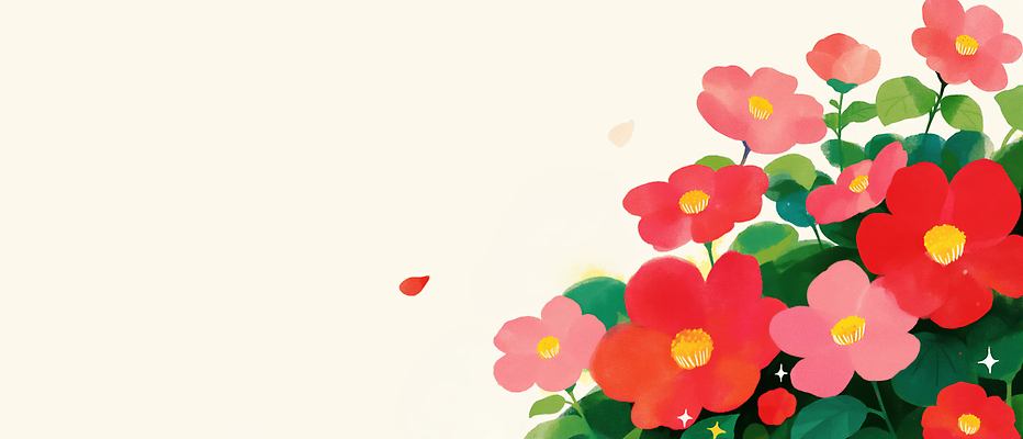 JPG 식물 꽃잎 꽃 분홍색 일러스트 자연 풍경 장식 빨간색 여름 햇빛 정원 봄 활발 그림 원예 뷰티풀 카피스페이스 배경지 국내일러스트 AI일러스트 AI콘텐츠 계절 컬러 컨셉 취미 태양 공백 생태계 파일형식