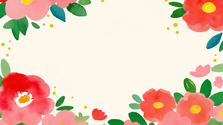 JPG 디자인 꽃 예술 백그라운드 잎 일러스트 자연 수채화 프레임 그래픽 장식 원형 힐링 관상식물 창작 카피스페이스 배경지 국내일러스트 AI일러스트 AI콘텐츠 도형 식물 공백 생태계 파일형식