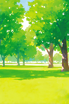 JPG 나무 공원 일러스트 모션 자연 풍경 잔디 초원 일상 초록색 여름 햇빛 소풍 환경 봄 산책 공간 평지 국내일러스트 AI일러스트 AI콘텐츠 식물 계절 공공시설 컬러 휴식 라이프 태양 야외활동 땅 생태계 파일형식