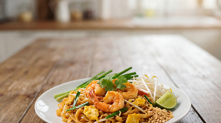 JPG 편집이미지 한식 음식 채소 재료 주방용품 새우 요리 주방 식사 면류 땅콩 라임 레시피 볶음면 팟타이 편집실사 AI포토 AI콘텐츠 생활용품 과일 갑각류 견과류 CG 태국음식 파일형식