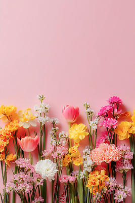 JPG 식물 편집이미지 꽃 분홍색 꽃다발 백그라운드 자연 장식 장미 정원 봄 화사함 뷰티풀 편집실사 AI포토 AI콘텐츠 계절 컬러 컨셉 CG 생태계 파일형식