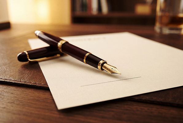 JPG 편집이미지 문자 종이 문구용품 잉크 아이디어 사무실 필기구 펜 만년필 기록 작업 책상 준비 문서 편집실사 AI포토 AI콘텐츠 가구 컨셉 비즈니스 CG 오브젝트 파일형식