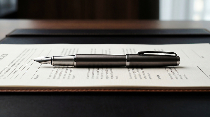 JPG 나무 편집이미지 종이 탁자 빛 사무실 필기구 펜 만년필 금속 작업 사무 준비 문서 서명 편집실사 AI포토 AI콘텐츠 식물 가구 비즈니스 재질 문구용품 업무 CG 파일형식