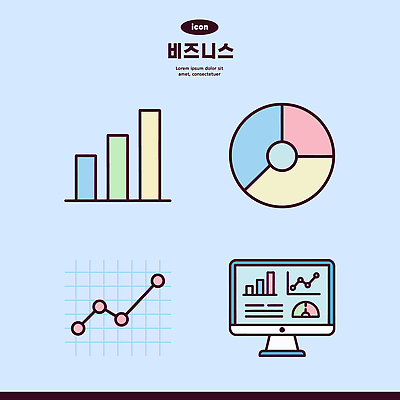 모델 일러스트 비즈니스 통계 그래프 실험 컴퓨터 유행 자료 정보 성장 도구 분석 오브젝트 서류판 국내일러스트 AI파일 컨셉 전자제품 사무용품 파일형식 벡터