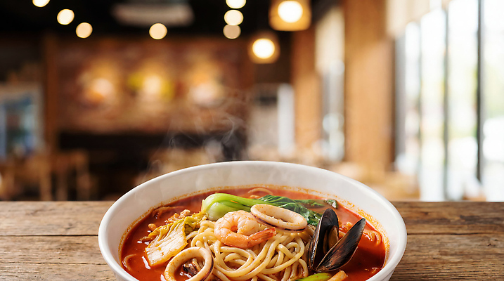 JPG 편집이미지 음식 요리 중식 식당 식사 면류 뜨거움 해산물 국물 짬뽕 맛있는 편집실사 AI컴퓨터그래픽 AI콘텐츠 상점 CG 파일형식