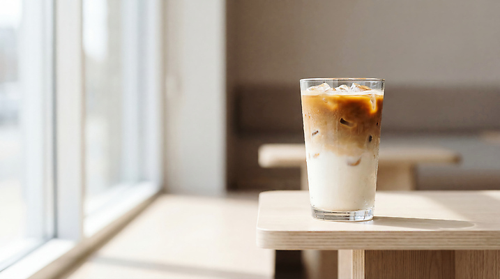 JPG 편집이미지 커피 음료 창문 탁자 아침 휴식 잔 햇빛 얼음 카페 나무탁자 카페라떼 카페인 편집실사 AI포토 AI콘텐츠 주간 자연요소 식기 가구 컨셉 빛 상점 CG 라떼 파일형식