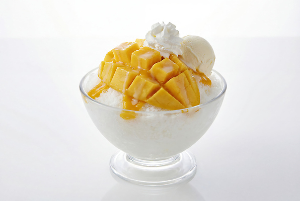 JPG 편집이미지 그릇 음식 조각 과일 아이스크림 디저트 여름 카페 달콤 시원함 빙수 망고 망고빙수 맛있는 편집실사 AI포토 AI콘텐츠 식기 계절 상점 맛 CG 열대과일 파일형식