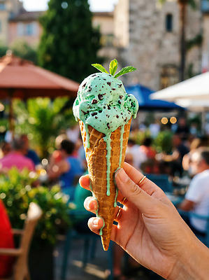 JPG 나무 편집이미지 손 음료 음식 아이스크림 디저트 풍경 여러명 여름 흐름 파라솔 더위 즐거움 콘아이스크림 야외카페 초코칩 의료성형뷰티 민트초코 편집실사 AI인물포토 AI콘텐츠 녹이기 식물 계절 감정 다수 컨셉 모션 날씨 사람 신체부위 초콜릿 카페 CG 파일형식 AI포토