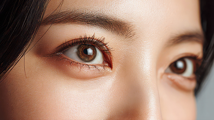 JPG 편집이미지 시선 여자 표정 근접촬영 뷰티 눈 눈동자 눈썹 속눈썹 뷰티풀 의료성형뷰티 편집실사 AI인물포토 AI콘텐츠 얼굴 뷰포인트 사람 CG 안구 파일형식 AI포토