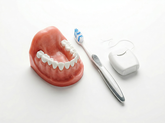 JPG 편집이미지 치과 건강관리 청결 양치 치아 칫솔 치아모형 치실 치아건강 편집실사 AI포토 AI콘텐츠 건강 병원 관리 위생용품 소화기관 위생 CG 파일형식