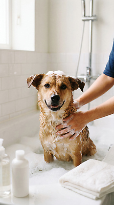 JPG 편집이미지 손 한국 욕조 사람 물 반려동물 목욕 거품 강아지 씻기 비누 의료성형뷰티 씻겨주기 믹스견 편집실사 AI인물포토 AI콘텐츠 자연요소 동물 아시아 모션 신체부위 위생용품 청결 개 CG 파일형식 AI포토