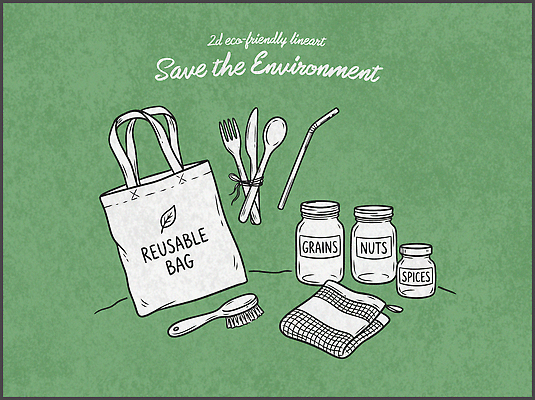 포크 가방 일러스트 자연 유리병 곡류 수저 생활 자연보호 환경 재활용 견과류 나이프 쓰레기 플라스틱 향신료 에코 친환경 정리 에코백 국내일러스트 AI파일 식기 잡화 재질 병_용기 칼 보호 생태계 향미료 파일형식 벡터