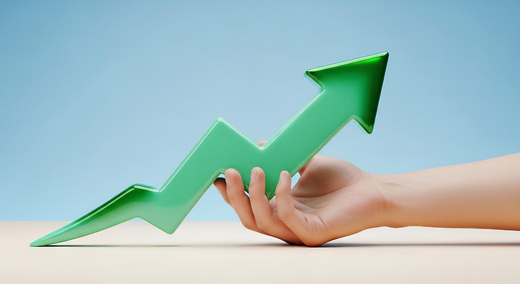 JPG 편집이미지 손 화살표 표시 그래프 신체부위 경제 성장 발전 방향 상승 의료성형뷰티 이미지편집 AI컴퓨터그래픽 AI콘텐츠 컨셉 사람 파일형식