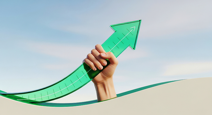 JPG 편집이미지 손 화살표 물결 성공 그래프 신체부위 경제 성장 발전 목표 방향 상승 이미지 의료성형뷰티 이미지편집 AI컴퓨터그래픽 AI콘텐츠 컨셉 사람 파일형식