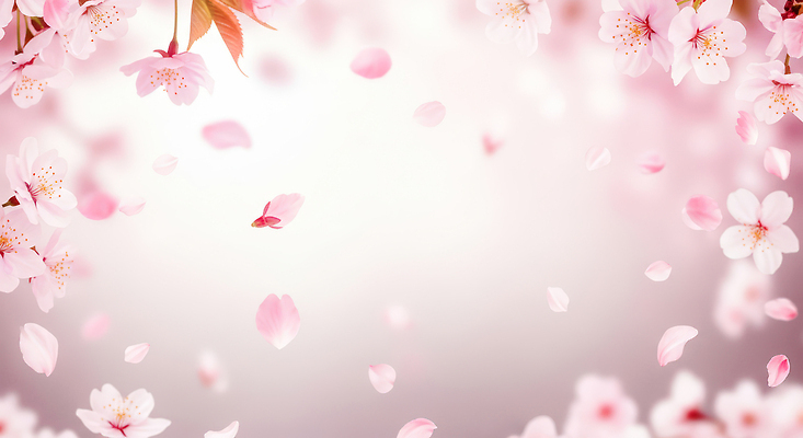 JPG 나무 식물 편집이미지 꽃잎 꽃 분홍색 백그라운드 자연 풍경 봄 벚꽃 벚나무 떨어짐 이미지편집 AI컴퓨터그래픽 AI콘텐츠 계절 컬러 컨셉 생태계 파일형식