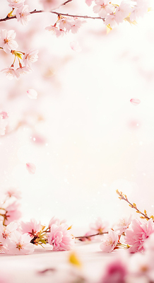 JPG 나무 편집이미지 꽃잎 꽃 자연 따뜻함 풍경 봄 벚꽃 벚나무 만개 흩날리기 이미지편집 AI컴퓨터그래픽 AI콘텐츠 식물 계절 모션 생태계 파일형식