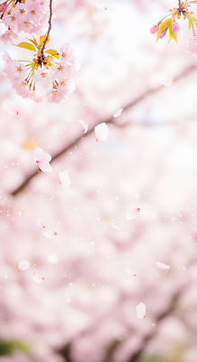 JPG 나무 편집이미지 꽃잎 꽃 자연 풍경 봄 벚꽃 벚나무 떨어짐 꽃가루 만개 이미지편집 AI컴퓨터그래픽 AI콘텐츠 식물 계절 컨셉 가루 생태계 파일형식