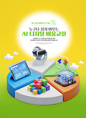 PSD 편집이미지 교육 기술 학습 디지털 자료 체험 시스템 커뮤니티 참여 가상현실 AI_인공지능 이미지편집 컨셉 파일형식