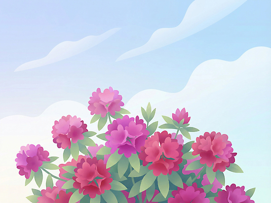 JPG 식물 꽃 화분 잎 일러스트 자연 날씨 풍경 일상 햇빛 환경 봄 식물원 조경 국내일러스트 AI일러스트 AI콘텐츠 계절 라이프 태양 생태계 파일형식