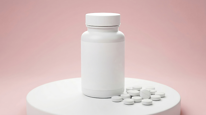 JPG 편집이미지 포장 탁자 건강 알약 약 약병 상품 약국 비타민 편집실사 AI포토 AI콘텐츠 가구 의학 CG 영양소 병_담는 파일형식