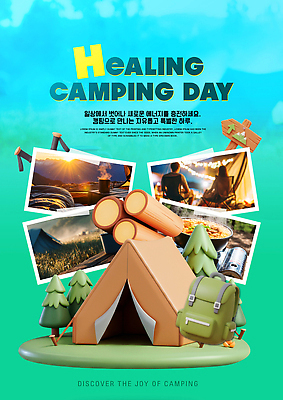 PSD 템플릿 포스터 여행 모션 자연 아웃도어 텐트 풍경 친구 캠핑 추억 즐거움 힐링 이미지템플릿 감정 컨셉 관계 레저 캠핑도구 생태계 파일형식