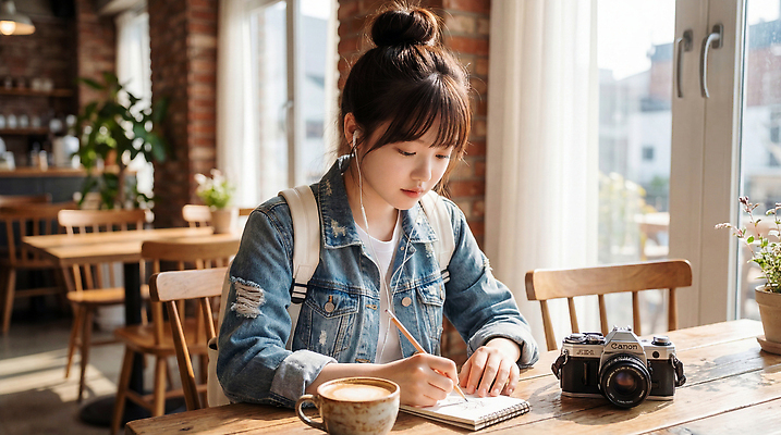 JPG 편집이미지 손 여자 커피 생각 의자 창문 탁자 일상 햇빛 카메라 공책 카페 기록 의료성형뷰티 편집실사 AI인물포토 AI콘텐츠 음료 가구 문구용품 사람 라이프 신체부위 전자제품 태양 상점 CG 파일형식 AI포토