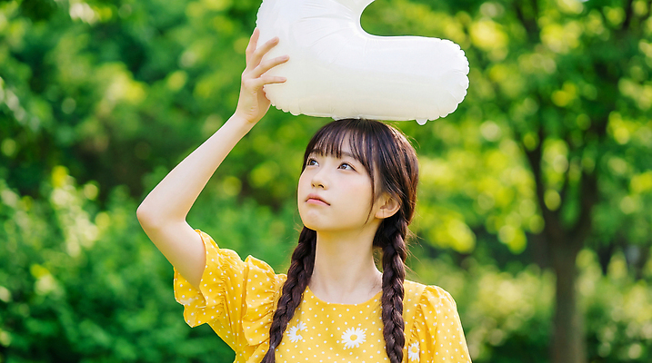 JPG 편집이미지 손 원피스 여자 생각 자연 놀이 잔디 여름 햇빛 머리 귀여움 즐거움 의료성형뷰티 편집실사 AI인물포토 AI콘텐츠 식물 옷 계절 감정 컨셉 사람 신체부위 태양 CG 생태계 파일형식 AI포토