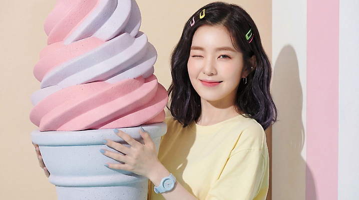 JPG 편집이미지 헤어스타일 옷 여자 아이스크림 미소 모형 촬영 장면 의료성형뷰티 편집실사 AI인물포토 AI콘텐츠 디저트 표정 사람 CG 파일형식 AI포토