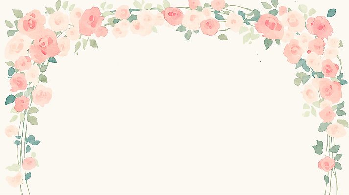 JPG 식물 꽃 백그라운드 일러스트 수채화 빨간색 장미 초대장 국내일러스트 AI일러스트 AI콘텐츠 컬러 카드_감사 파일형식