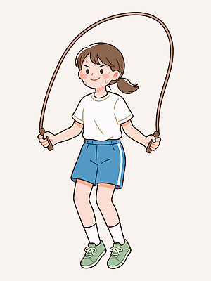 어린이 스포츠 운동화 일러스트 모션 건강 소녀 운동복 운동 권투 글러브 체육 연습 즐거움 줄넘기 국내일러스트 AI파일 옷 여자 감정 스포츠용품 장갑 신발 사람 격투기 파일형식 벡터