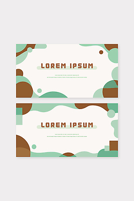 모양 템플릿 디자인 배너템플릿 예술 컬러 카드템플릿 텍스트 추상 프레임 그래픽 갈색 사각형 원형 배열 민트색 창의성 AI파일 도형 배너 무늬 카드 파일형식 벡터