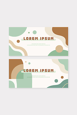 모양 템플릿 디자인 배너 배너템플릿 컬러 카드템플릿 텍스트 프레임 그래픽 갈색 모던 레이아웃 단순화된 민트색 창의력 AI파일 카드 파일형식 벡터