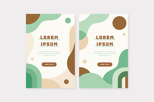 모양 템플릿 디자인 배너템플릿 예술 컬러 백그라운드 패턴 카드템플릿 텍스트 추상 프레임 그래픽 갈색 기하학 민트색 AI파일 배너 무늬 카드 파일형식 벡터