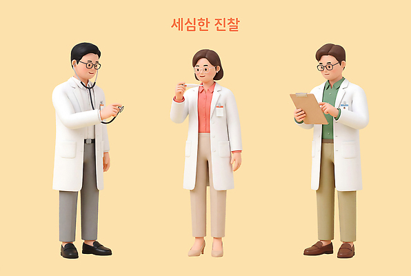 PSD 편집이미지 의학 청진기 실내 건강 의료진 의사 서류판 편집3D 직업 의료기기 내부 3D 사무용품 파일형식