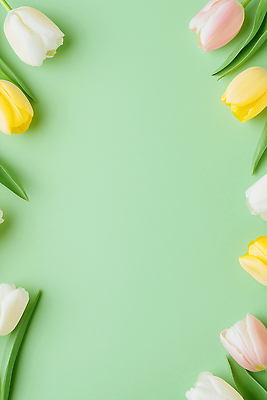 JPG 식물 편집이미지 꽃잎 꽃 백그라운드 잎 자연 초록색 봄 튤립 편집실사 AI포토 AI콘텐츠 계절 컬러 CG 생태계 파일형식