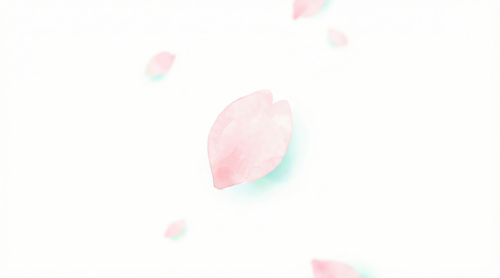 JPG 꽃잎 일러스트 봄 벚꽃 국내일러스트 AI일러스트 AI콘텐츠 계절 꽃 파일형식