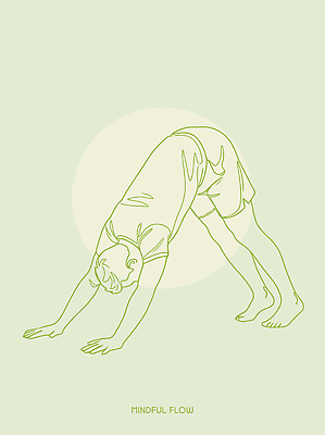 일러스트 요가 건강 운동 스트레칭 요가자세 마음 균형 유연 명상 국내일러스트 AI파일 웰빙 포즈 파일형식 벡터