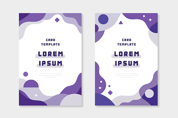 모양 문자 디자인 백그라운드 일러스트 추상 그래픽 보라색 흰색 원형 카드 국내일러스트 AI파일 도형 컬러 무늬 파일형식 벡터