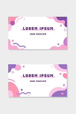 디자인 분홍색 백그라운드 일러스트 텍스트 추상 그래픽 보라색 카드 모던 심플 스타일 국내일러스트 AI파일 컬러 무늬 파일형식 벡터