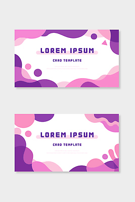 도형 문자 디자인 분홍색 백그라운드 곡선 일러스트 추상 그래픽 보라색 카드 모던 심플 국내일러스트 AI파일 선 컬러 무늬 파일형식 벡터