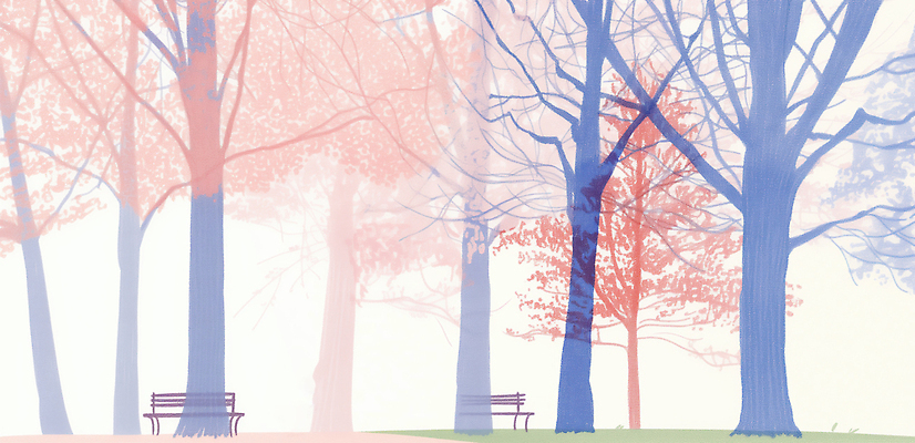 JPG 나무 사계절 공원 백그라운드 단풍 벤치 일러스트 자연 나뭇잎 풍경 잔디 사람없음 조용 나무그늘 자작나무숲 휴식처 국내일러스트 AI일러스트 AI콘텐츠 식물 계절 공공시설 잎 의자 휴식 숲 그늘 생태계 자작나무 파일형식