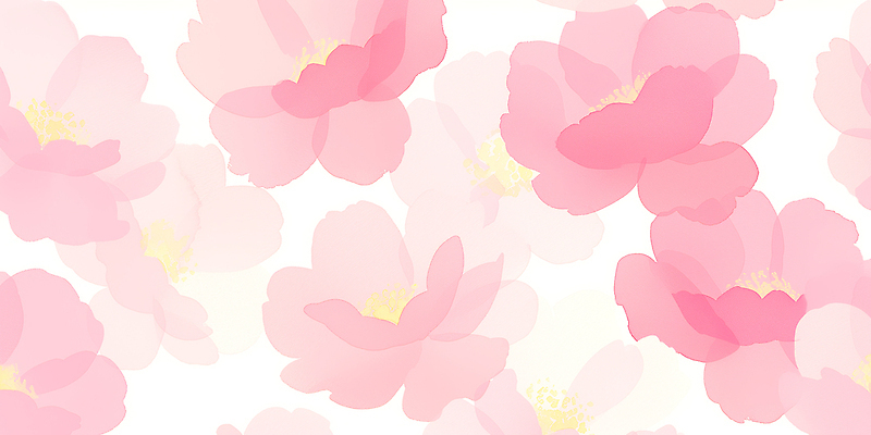 JPG 디자인 꽃잎 꽃 분홍색 컬러 백그라운드 패턴 일러스트 표현 배열 그림 부드러움 화사함 스타일 국내일러스트 AI일러스트 AI콘텐츠 식물 컨셉 무늬 감각 파일형식