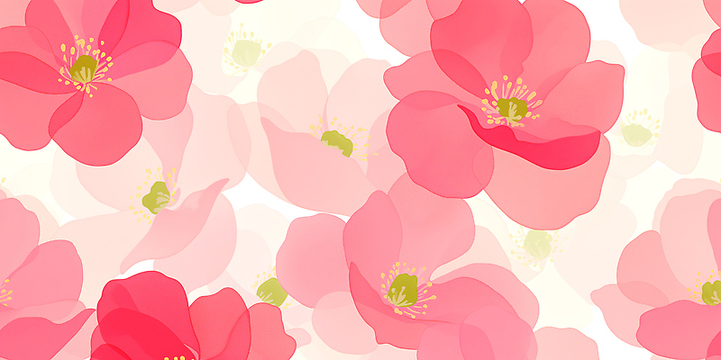 JPG 모양 식물 디자인 꽃잎 꽃 분홍색 컬러 백그라운드 일러스트 디지털 봄 공간 조화 국내일러스트 AI일러스트 AI콘텐츠 계절 파일형식
