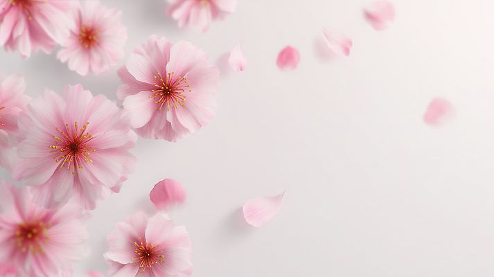 JPG 식물 편집이미지 꽃잎 꽃 분홍색 백그라운드 자연 풍경 봄 벚꽃 뷰티풀 이미지편집 AI컴퓨터그래픽 AI콘텐츠 계절 컬러 생태계 파일형식