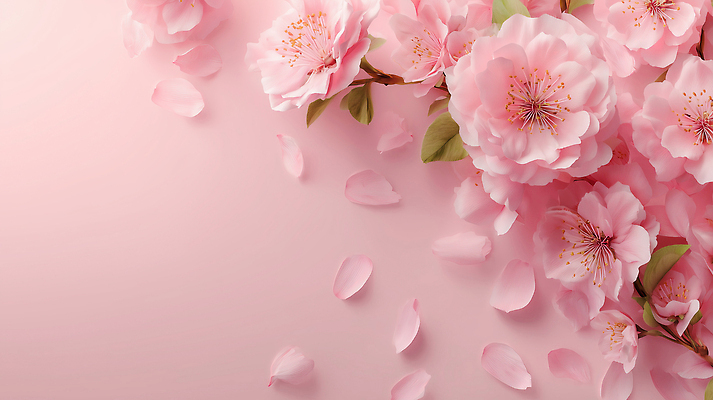 JPG 식물 편집이미지 꽃잎 꽃 분홍색 백그라운드 자연 사랑 봄 뷰티풀 이미지편집 AI컴퓨터그래픽 AI콘텐츠 계절 감정 컬러 생태계 파일형식