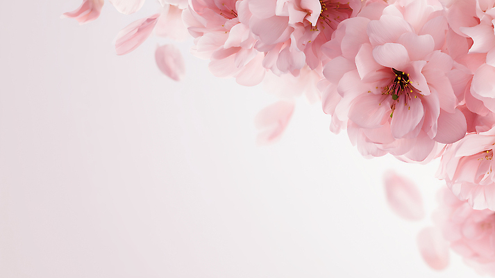 JPG 나무 식물 편집이미지 꽃잎 꽃 분홍색 백그라운드 자연 풍경 봄 벚꽃 뷰티풀 이미지편집 AI컴퓨터그래픽 AI콘텐츠 계절 컬러 생태계 파일형식