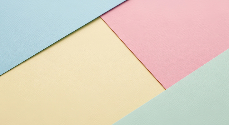 JPG 편집이미지 디자인 종이 예술 분홍색 컬러 백그라운드 재료 파란색 컬러풀 노란색 배열 겹침 색종이 창작 평면 편집실사 AI포토 AI콘텐츠 CG 파일형식